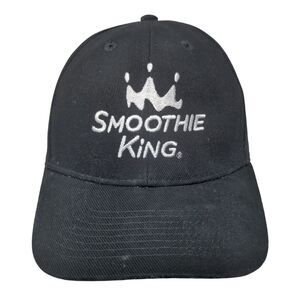 Smoothie King Strapback Hat Black One Size Embroidered 6 Panel Headmost